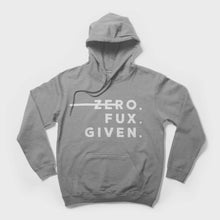 Load image into Gallery viewer, Zero Fux Given Hoodie
